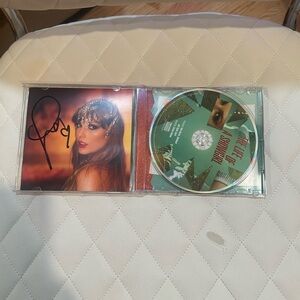 The Life of a Showgirl Signed CD Taylor Swift